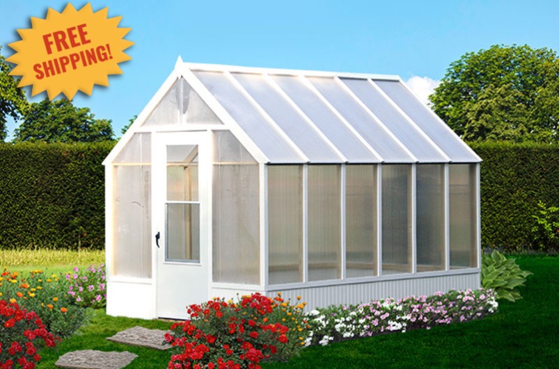 Amish Country Gazebos, Greenhouse In-A-Box, 8' x 12'