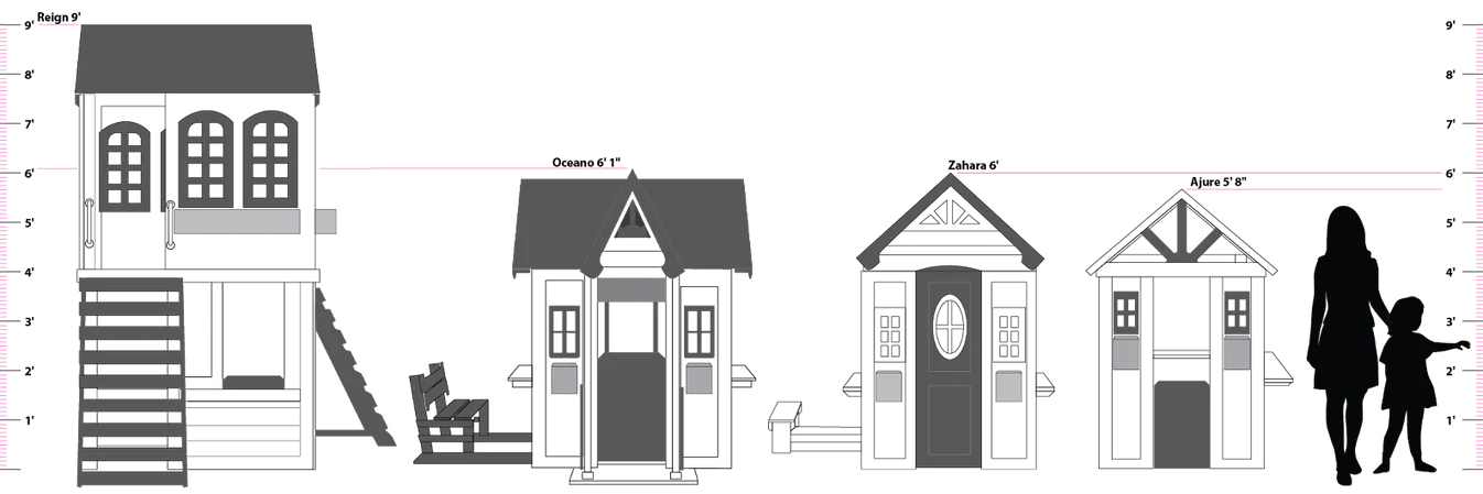 2MamaBees Ajure Playhouse