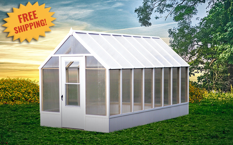 Amish Country Gazebos, Greenhouse In-A-Box, 8' x 16'