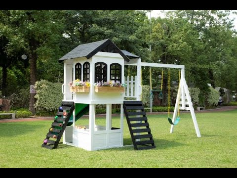 2MamaBees Reign Two Story Swing Set