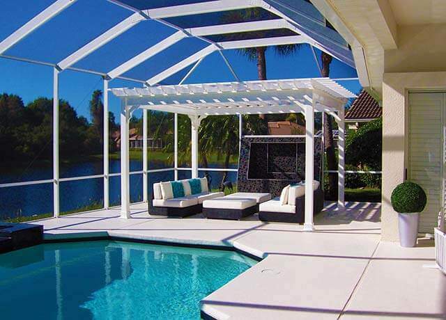 Amish Country Gazebos, Custom Pergola, Size 16ft x 20ft